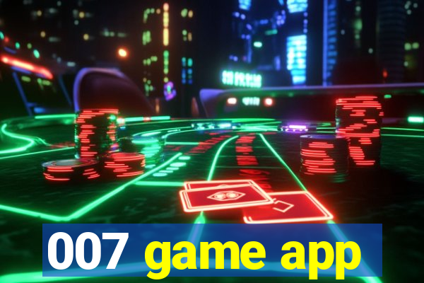 007 game app